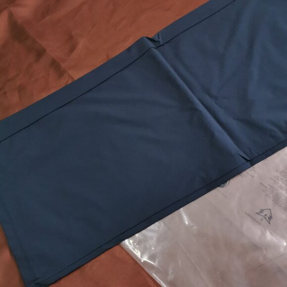 Alo Yoga Navy Suit Up Trouser Size S Relaxed Fit Stylish Activewear - Picture 3 of 6